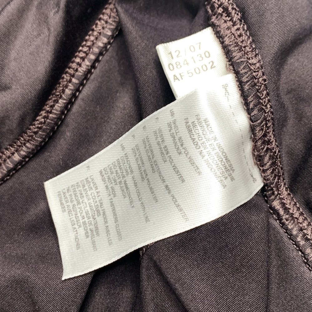 Stella McCartney Adidas Ankle Zip Dark Purple Leggings Workout Athletic Designer - Picture 11 of 12